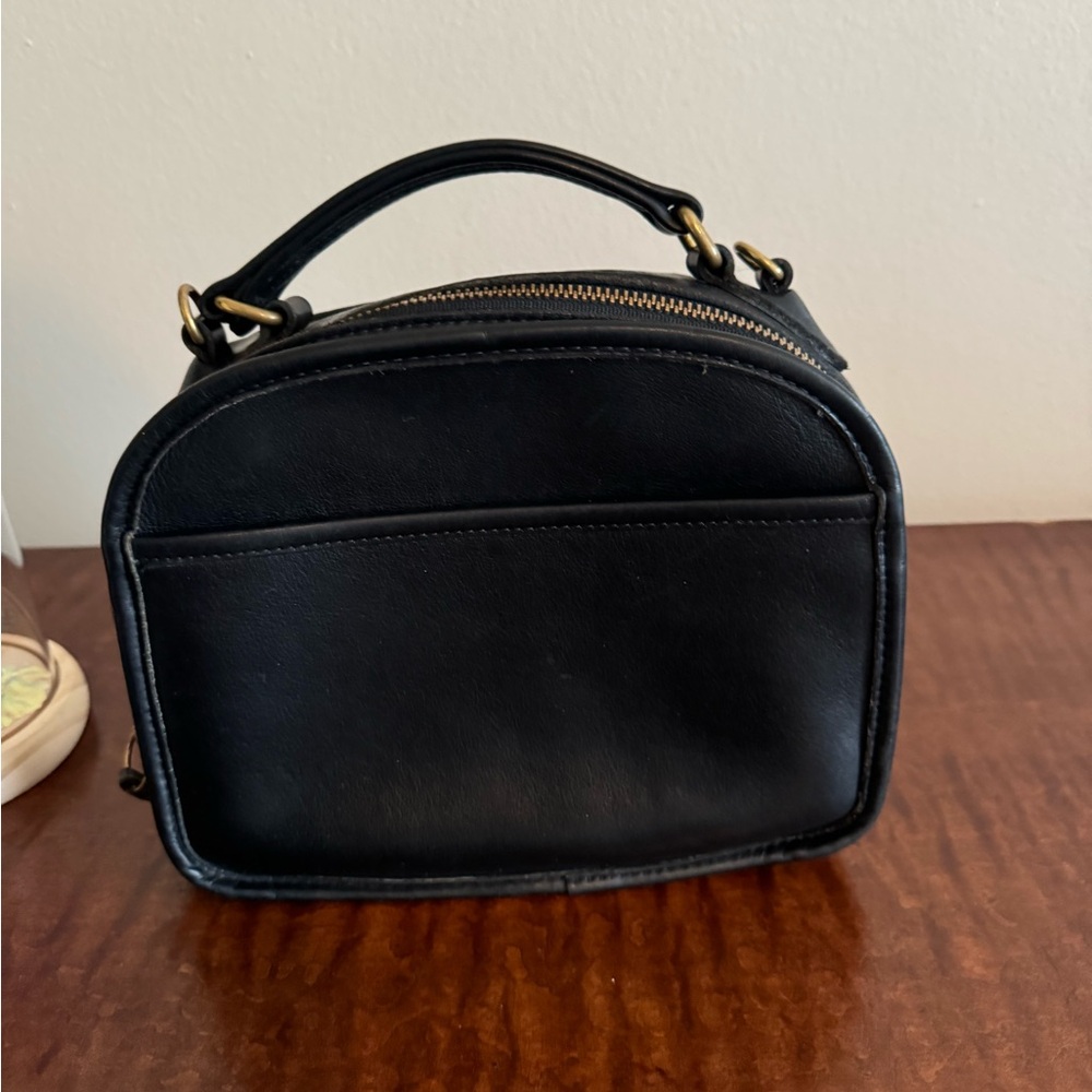 Coach black original lunch box crossbody!